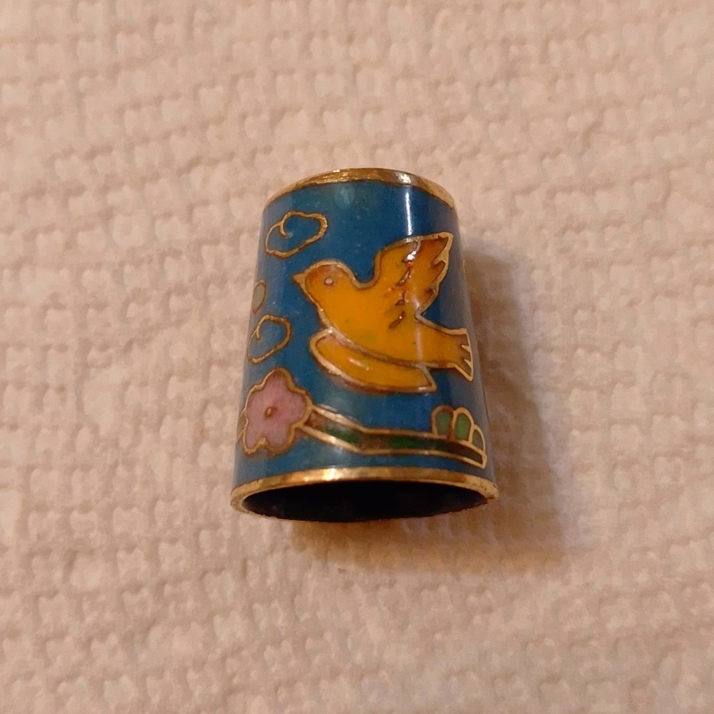 *3/$20* New Vintage Cloisonne Thimble Collectible